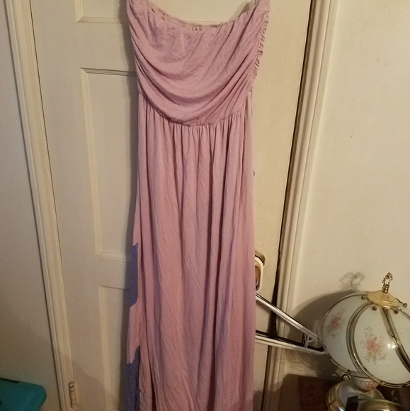 Strapless maxi dress - Picture 2 of 3